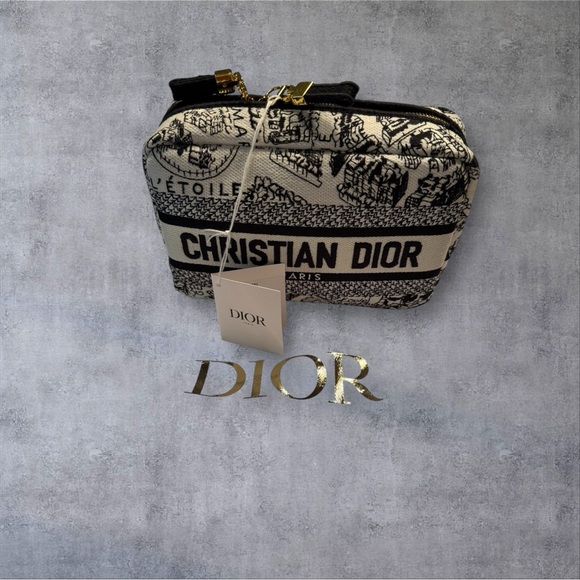 GWP Christian Dior Black and White Toiletry Pouch - Picture 2 of 4